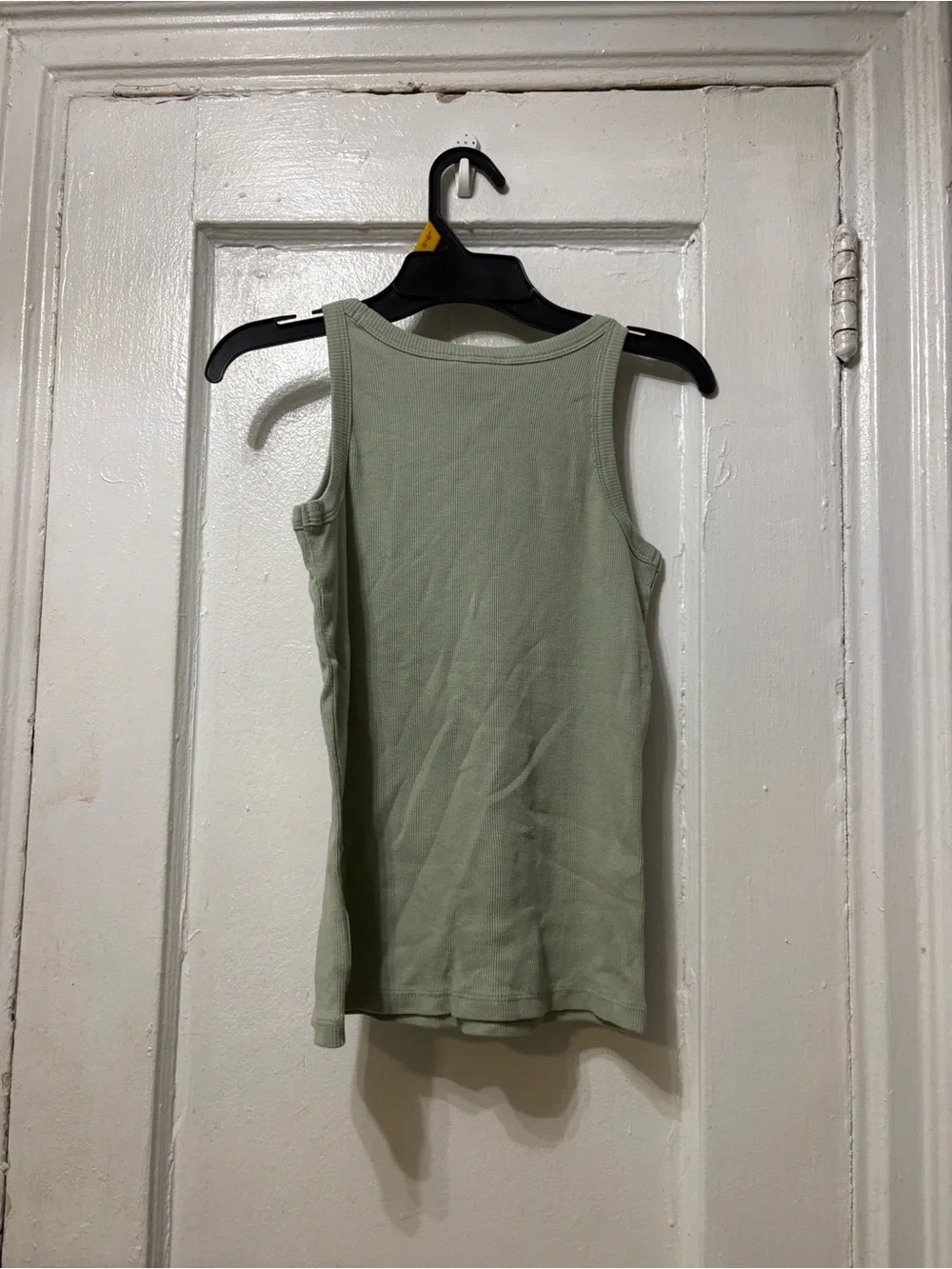 GAP Ribbed Tank Top - Light Sage Green